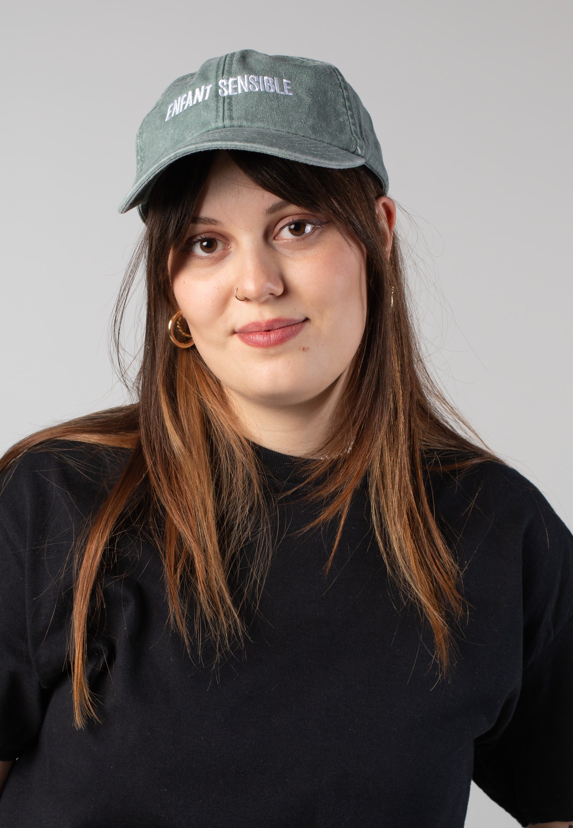 Tulpe - Enfant Sensible vintage sage green - Cap | Neutral-Image